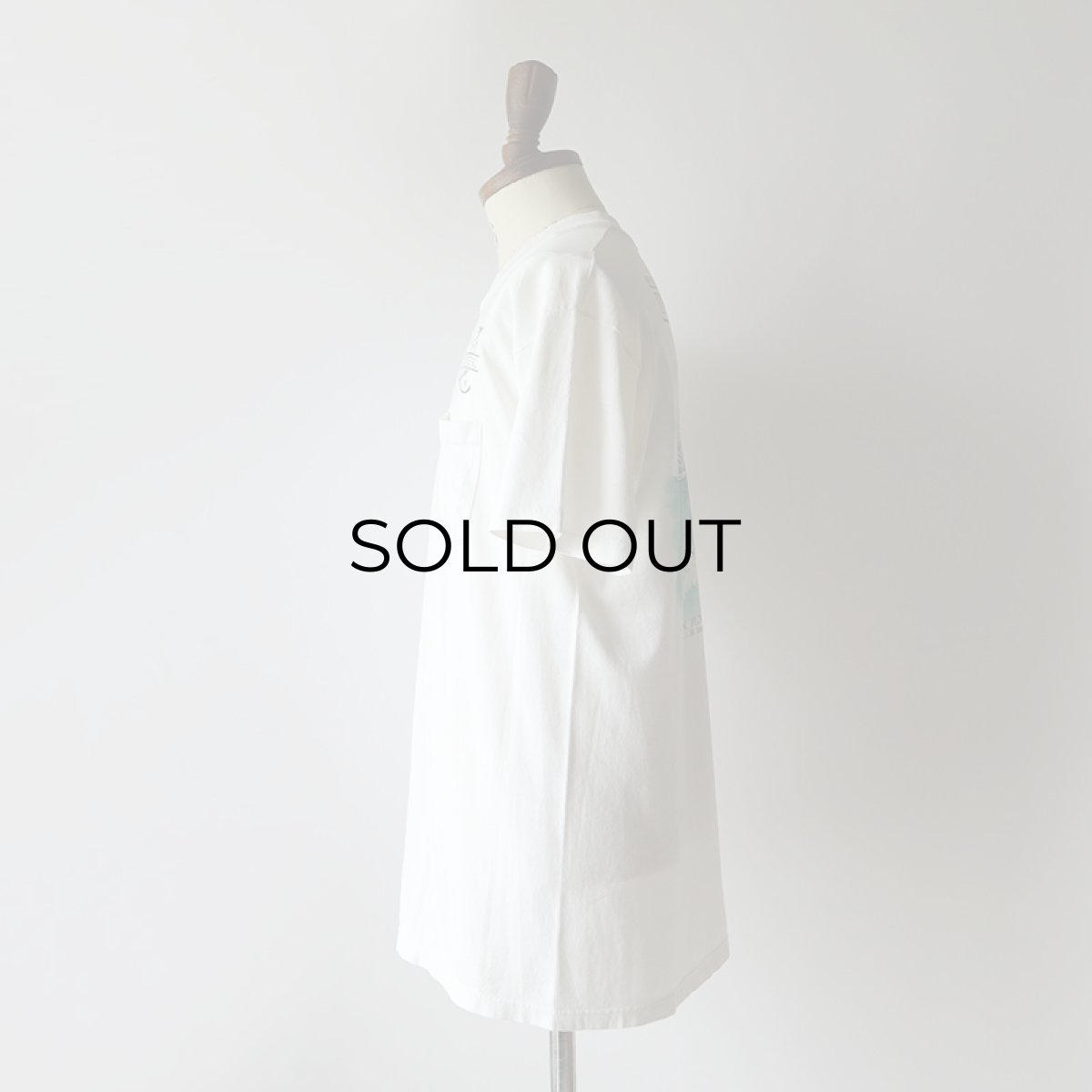 画像11: 80's Stedman COTTON W-PRINT S/S POCKET TEE "DESTIN FISHING Rodeo" "MADE IN USA" (11)