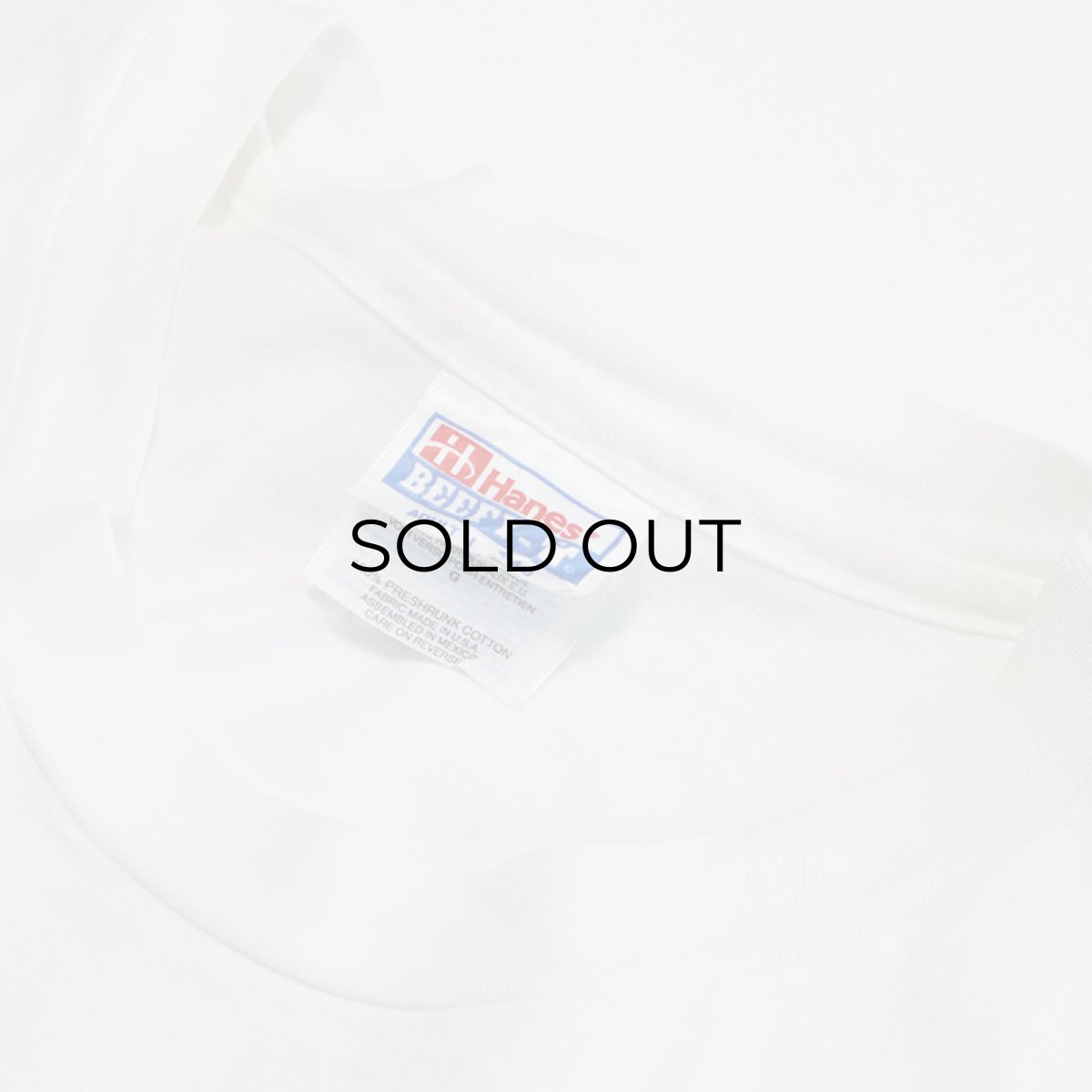 画像5: 90's Hanes COTTON W-PRINT S/S POCKET TEE "SNOOK" (5)