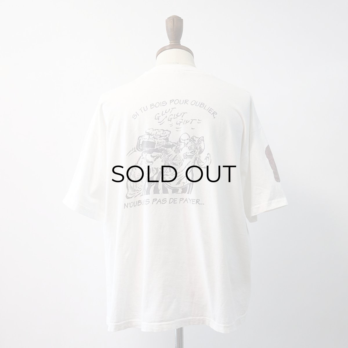 画像10: 〜90's GOLDEN PEACOCK COTTON W-PRINT S/S TEE "Hard Rock CAFE JEAN-MARIE" (10)