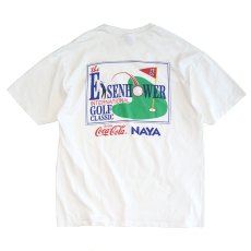 画像2: 90's Hanes COTTON W-PRINT S/S TEE "EISENHOWER INTERNATIONAL CLASSIC SCHOLAR" (2)