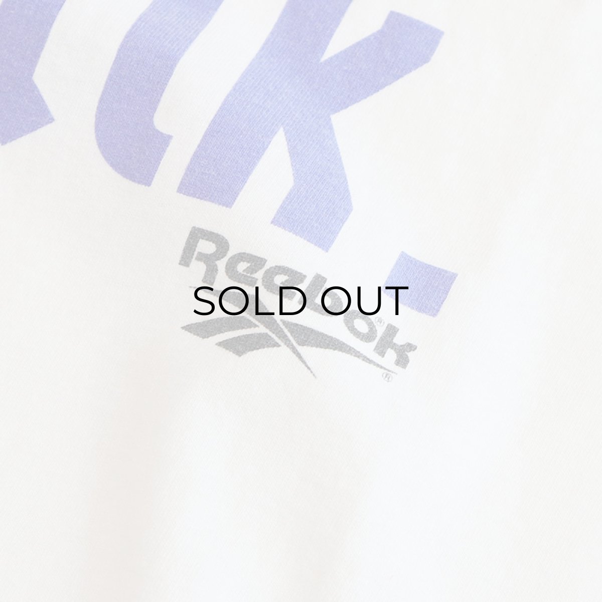 画像7: 90's Reebok COTTON PRINT S/S TEE "NO Thanks, i'll Walk." (7)