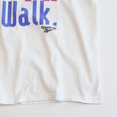 画像5: 90's Reebok COTTON PRINT S/S TEE "NO Thanks, i'll Walk." (5)