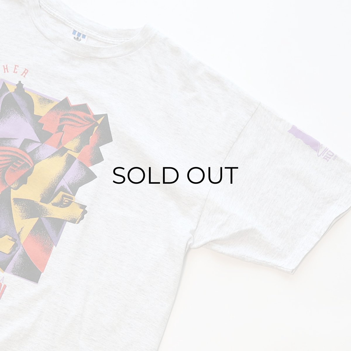 画像4: 90's adidas COTTON W-PRINT S/S TEE "MOTOROLA MARATHON 1994" "adidas" (4)