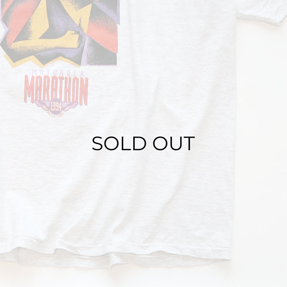 画像5: 90's adidas COTTON W-PRINT S/S TEE "MOTOROLA MARATHON 1994" "adidas" (5)