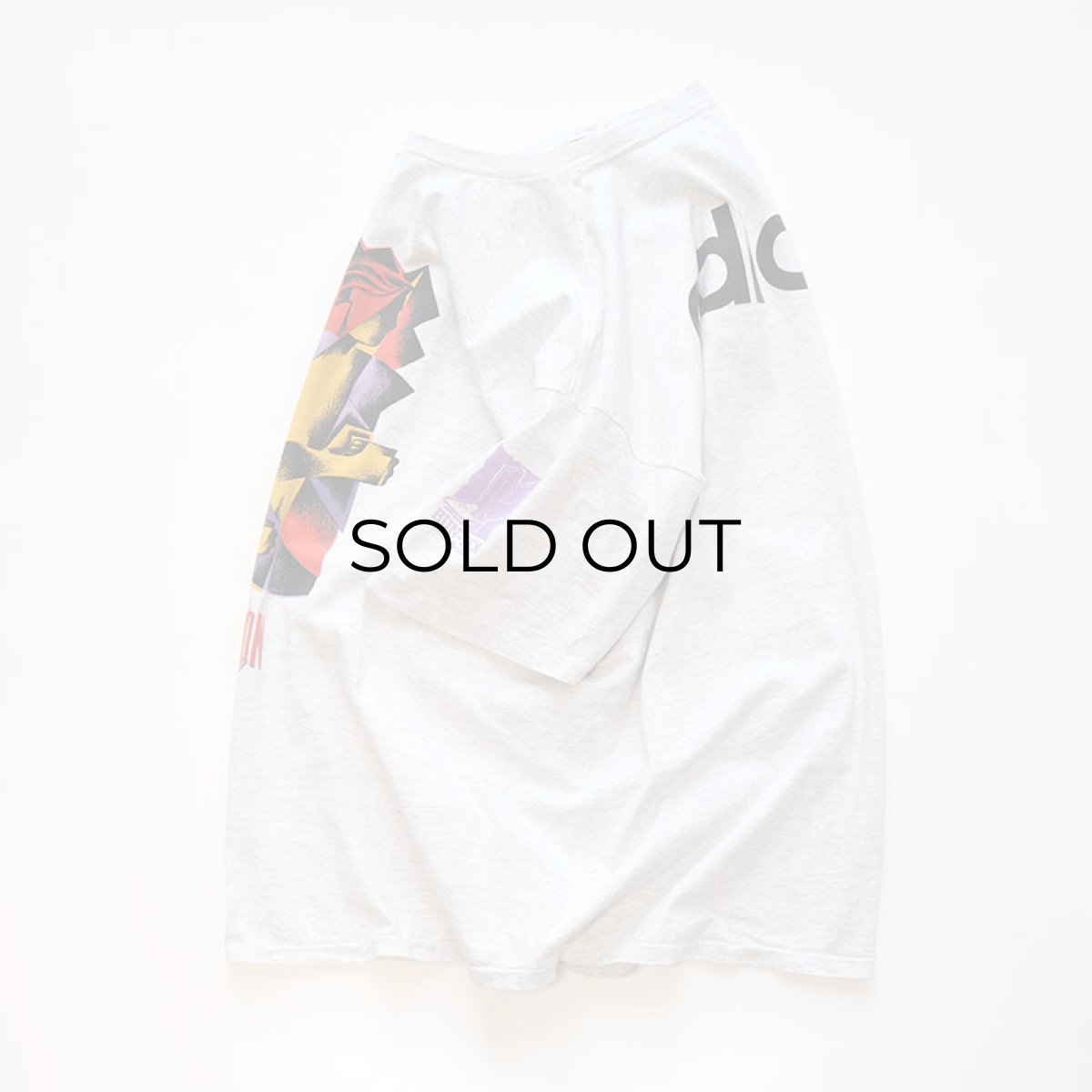 画像2: 90's adidas COTTON W-PRINT S/S TEE "MOTOROLA MARATHON 1994" "adidas" (2)