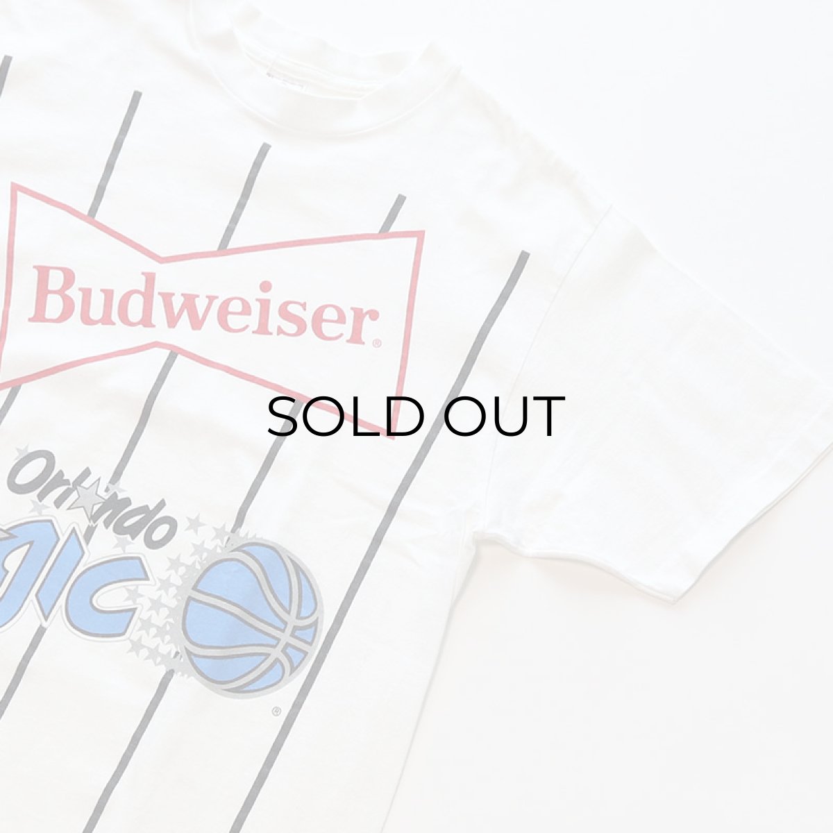 画像4: 90's DELTA COTTON PRINT S/S TEE "Orlando Magic" "Budweiser" (4)