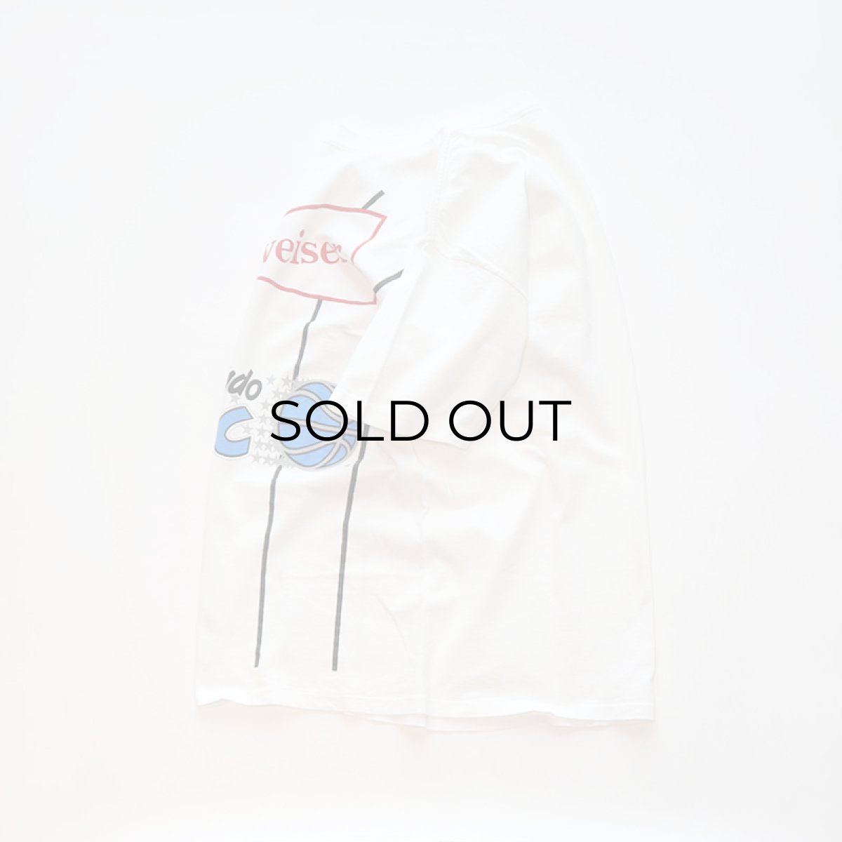 画像2: 90's DELTA COTTON PRINT S/S TEE "Orlando Magic" "Budweiser" (2)