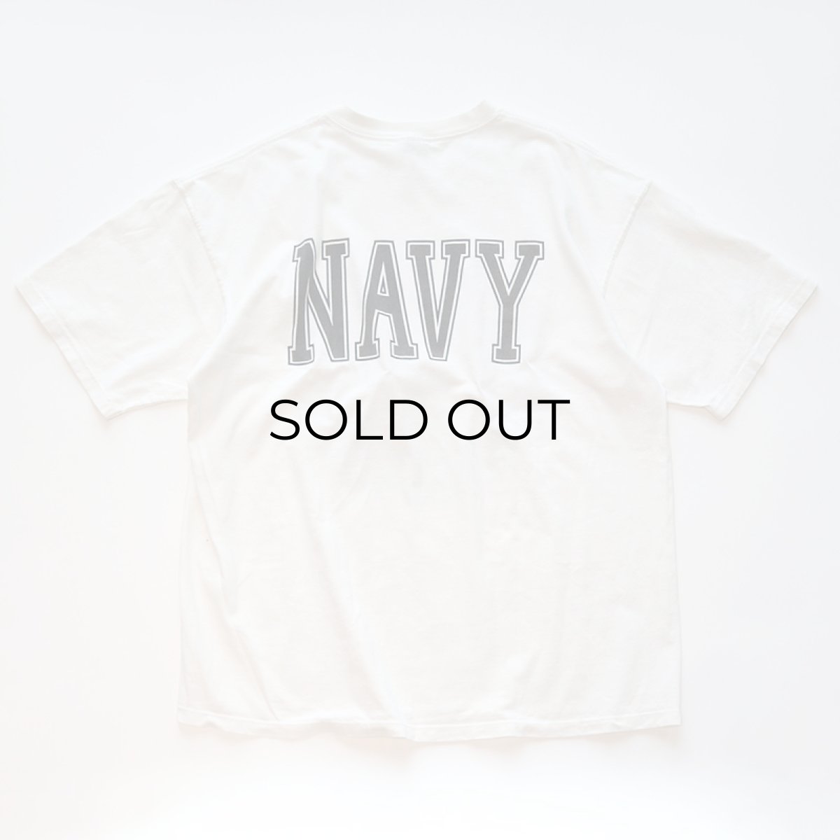 画像3: SOFFE COTTON W-REFLECTIVE PRINT S/S TEE "UNITED STATES NAVY" (3)