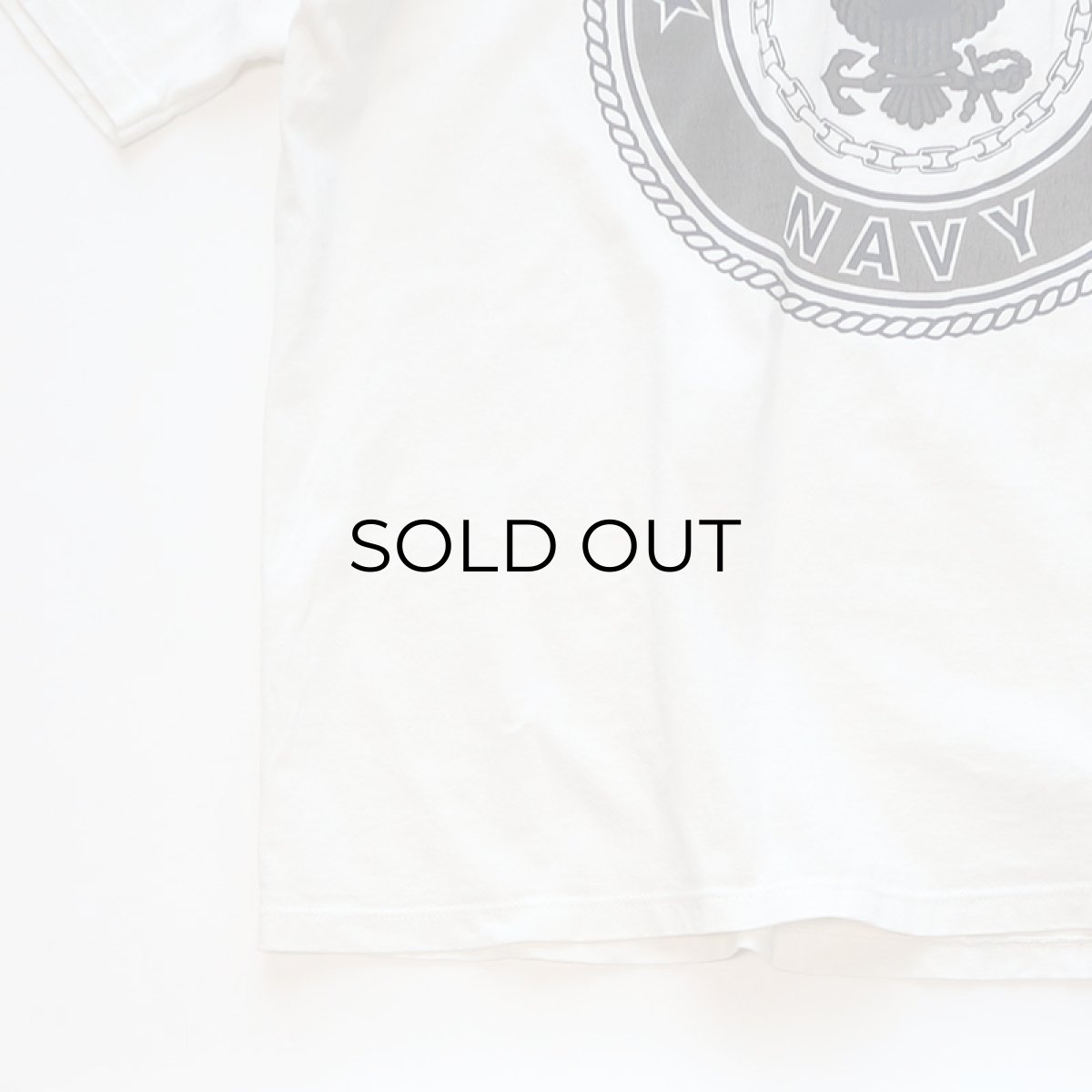 画像5: SOFFE COTTON W-REFLECTIVE PRINT S/S TEE "UNITED STATES NAVY" (5)