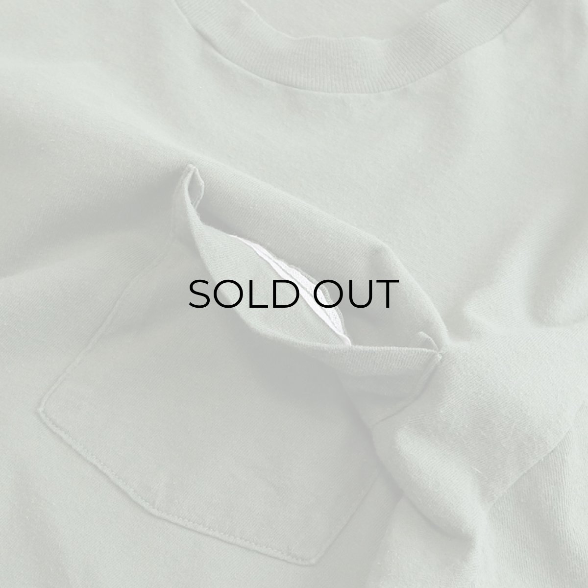 画像5: 80's FRUIT OF THE LOOM COTTON S/S POCKET TEE "MADE IN USA" (5)