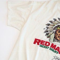 画像5: 80's Hanes COTTON PRINT S/S TEE "RED MAN MOIST SNUFF" (5)