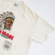 画像3: 80's Hanes COTTON PRINT S/S TEE "RED MAN MOIST SNUFF" (3)