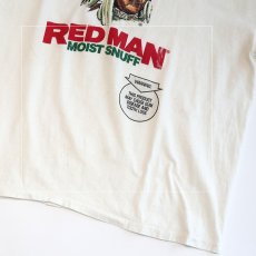 画像6: 80's Hanes COTTON PRINT S/S TEE "RED MAN MOIST SNUFF" (6)