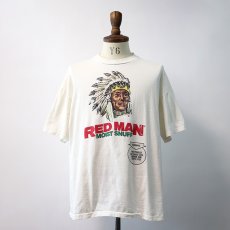 画像7: 80's Hanes COTTON PRINT S/S TEE "RED MAN MOIST SNUFF" (7)