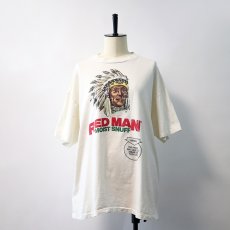 画像10: 80's Hanes COTTON PRINT S/S TEE "RED MAN MOIST SNUFF" (10)