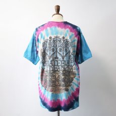 画像14: 90's LIQUID BLUE TIE-DYE COTTON "GRATEFUL DEAD" W-PRINT S/S BAND TEE "1965-1995 30years" (14)