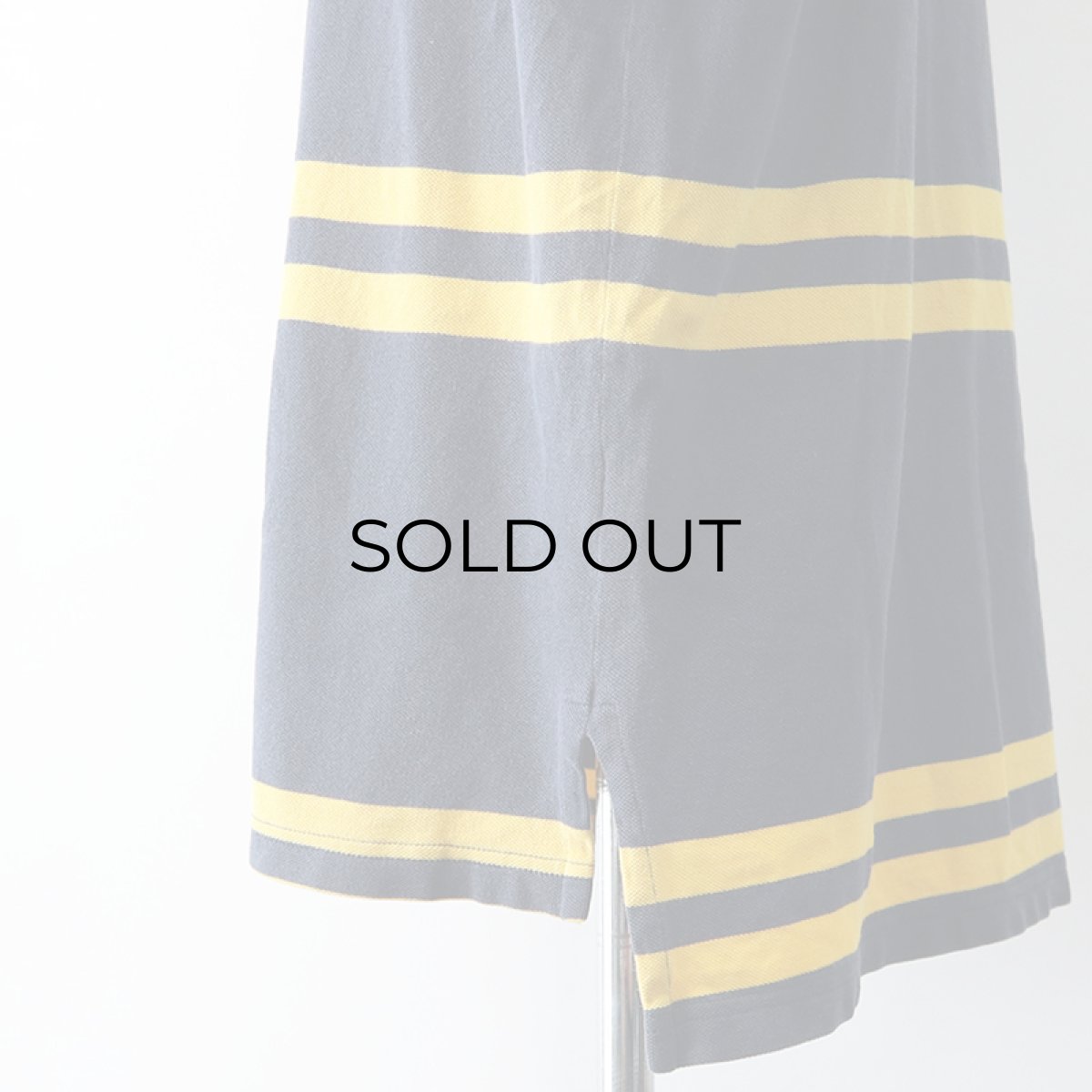 画像9: OLD Polo by Ralph Lauren COTTON MOSS STITCH BORDER S/S POLO SHIRT (9)