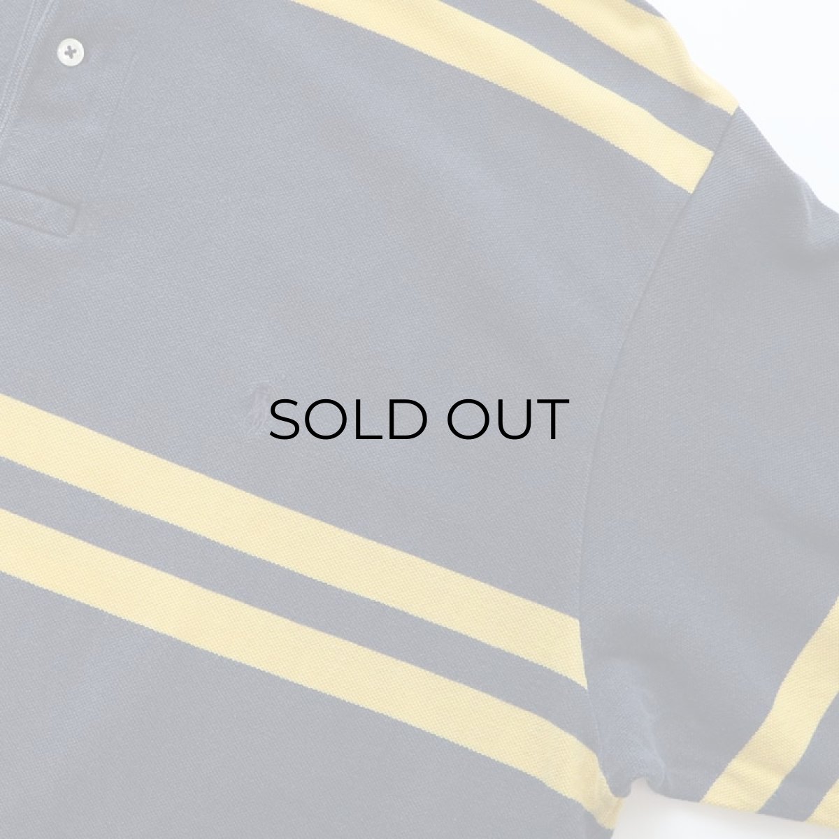 画像6: OLD Polo by Ralph Lauren COTTON MOSS STITCH BORDER S/S POLO SHIRT (6)