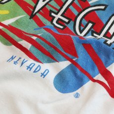 画像5: 〜80's UNKNOWN BRAND COTTON PRINT S/S TEE "LAS VEGAS" (5)