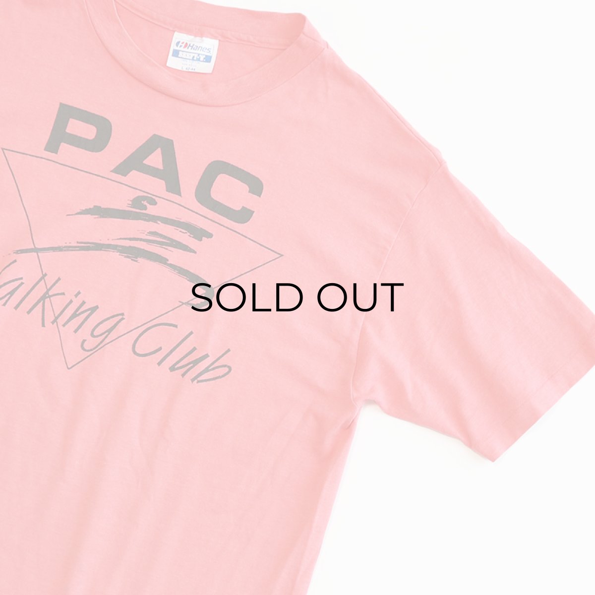 画像3: 〜90's Hanes COTTON PRINT S/S TEE "PAC Walking Club" (3)