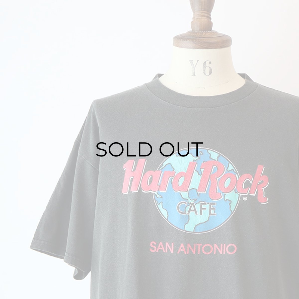 画像6: 90's Hard Rock CAFE COTTON PRINT S/S TEE "Hard Rock CAFE SAN ANTONIO" 【Size : LARGE】 (6)