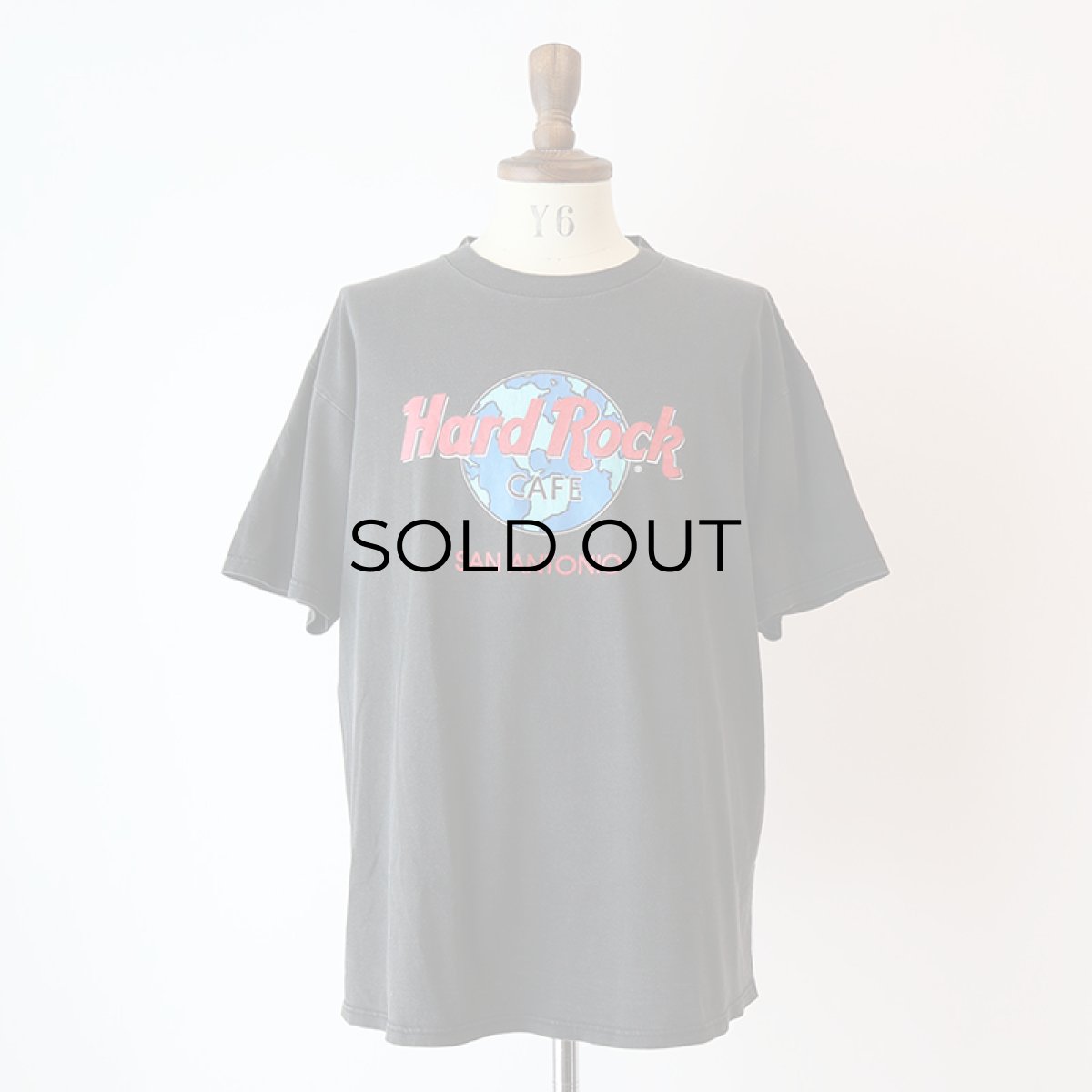 画像7: 90's Hard Rock CAFE COTTON PRINT S/S TEE "Hard Rock CAFE SAN ANTONIO" 【Size : LARGE】 (7)