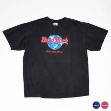 画像1: 90's Hard Rock CAFE COTTON PRINT S/S TEE "Hard Rock CAFE NIAGARA FALLS" 【Size : X-LARGE】 (1)