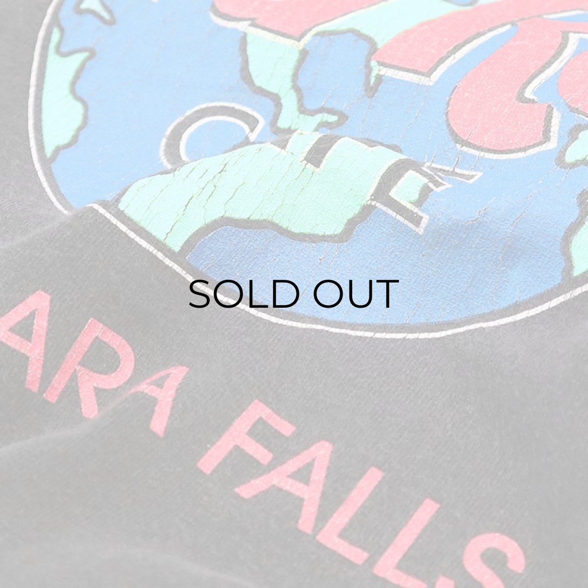 画像4: 90's Hard Rock CAFE COTTON PRINT S/S TEE "Hard Rock CAFE NIAGARA FALLS" 【Size : X-LARGE】 (4)