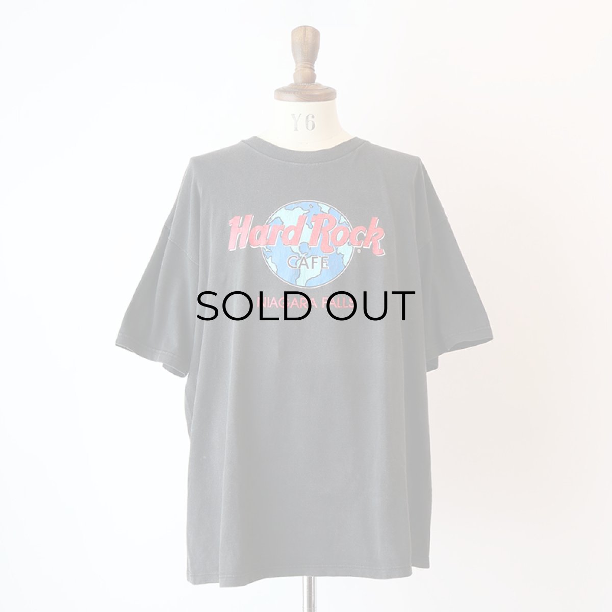 画像8: 90's Hard Rock CAFE COTTON PRINT S/S TEE "Hard Rock CAFE NIAGARA FALLS" 【Size : X-LARGE】 (8)