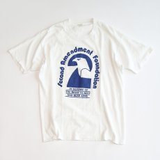 画像1: 〜80's B.V.D. COTTON PRINT S/S TEE "Second Amendment Foundation" (1)