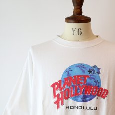 画像7: 90's PLANET HOLLYWOOD COTTON PRINT S/S TEE "PLANET HOLLYWOOD HONOLULU" (7)