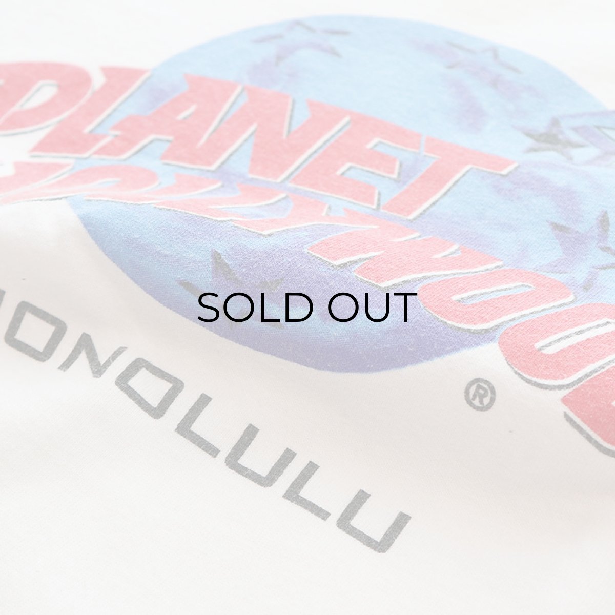 画像4: 90's PLANET HOLLYWOOD COTTON PRINT S/S TEE "PLANET HOLLYWOOD HONOLULU" (4)