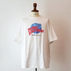 画像8: 90's PLANET HOLLYWOOD COTTON PRINT S/S TEE "PLANET HOLLYWOOD HONOLULU" (8)