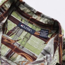 画像6: 90's puritan RAYON ALL OVER PATTERN S/S BOX SHIRT (6)