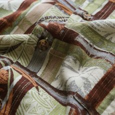 画像7: 90's puritan RAYON ALL OVER PATTERN S/S BOX SHIRT (7)