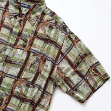 画像3: 90's puritan RAYON ALL OVER PATTERN S/S BOX SHIRT (3)