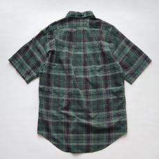 画像2: 90's Ralph Lauren COTTON MADRAS CHECK S/S B/D SHIRT (2)