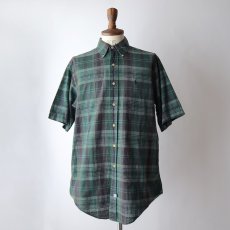 画像8: 90's Ralph Lauren COTTON MADRAS CHECK S/S B/D SHIRT (8)