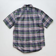 画像2: 〜00's Ralph Lauren COTTON MADRAS CHECK S/S B/D SHIRT (2)