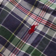 画像8: 〜00's Ralph Lauren COTTON MADRAS CHECK S/S B/D SHIRT (8)