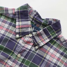 画像6: 〜00's Ralph Lauren COTTON MADRAS CHECK S/S B/D SHIRT (6)