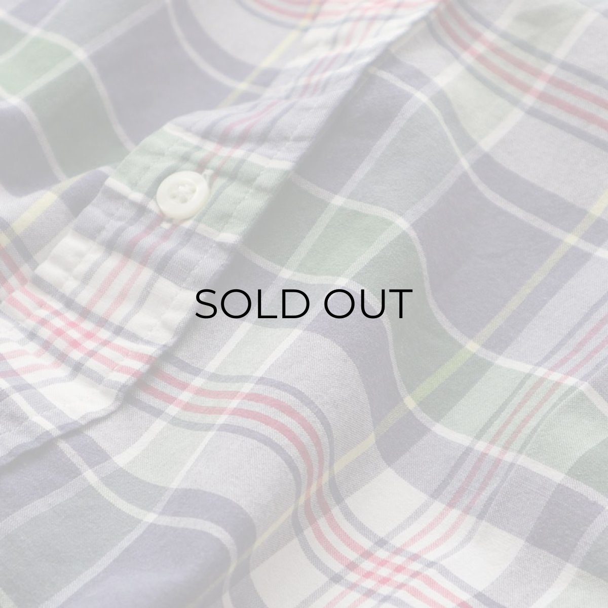 画像9: 〜00's Ralph Lauren COTTON MADRAS CHECK S/S B/D SHIRT (9)