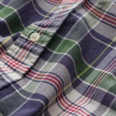 画像9: 〜00's Ralph Lauren COTTON MADRAS CHECK S/S B/D SHIRT (9)