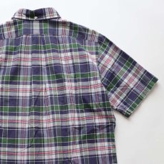 画像5: 〜00's Ralph Lauren COTTON MADRAS CHECK S/S B/D SHIRT (5)