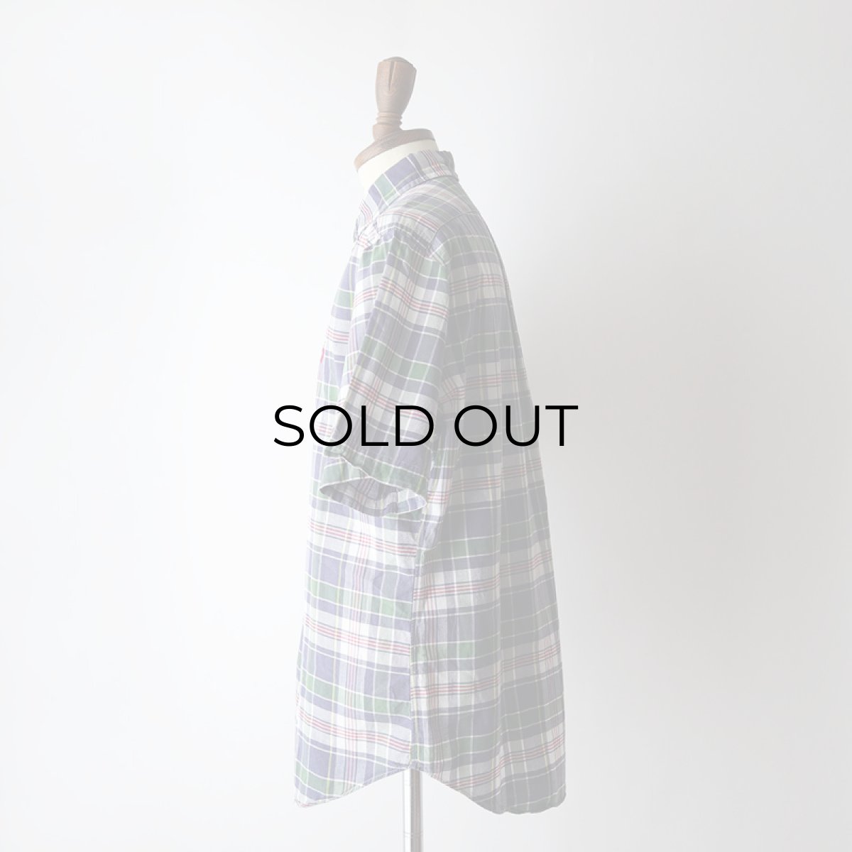 画像11: 〜00's Ralph Lauren COTTON MADRAS CHECK S/S B/D SHIRT (11)