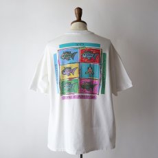 画像12: 90's Hanes COTTON W-PRINT S/S TEE "FISH CAMP TAMU COUNSELOR" "MADE IN USA" (12)