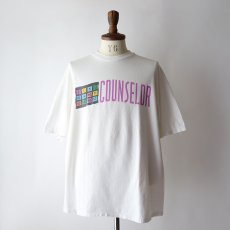 画像10: 90's Hanes COTTON W-PRINT S/S TEE "FISH CAMP TAMU COUNSELOR" "MADE IN USA" (10)