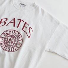 画像3: 80's Velva Sheen PRINT CREW NECK SWEAT "BATES" "MADE IN USA" (3)