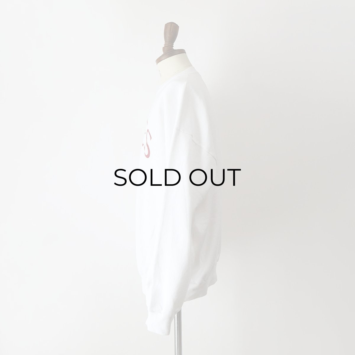 画像9: 80's Velva Sheen PRINT CREW NECK SWEAT "BATES" "MADE IN USA" (9)