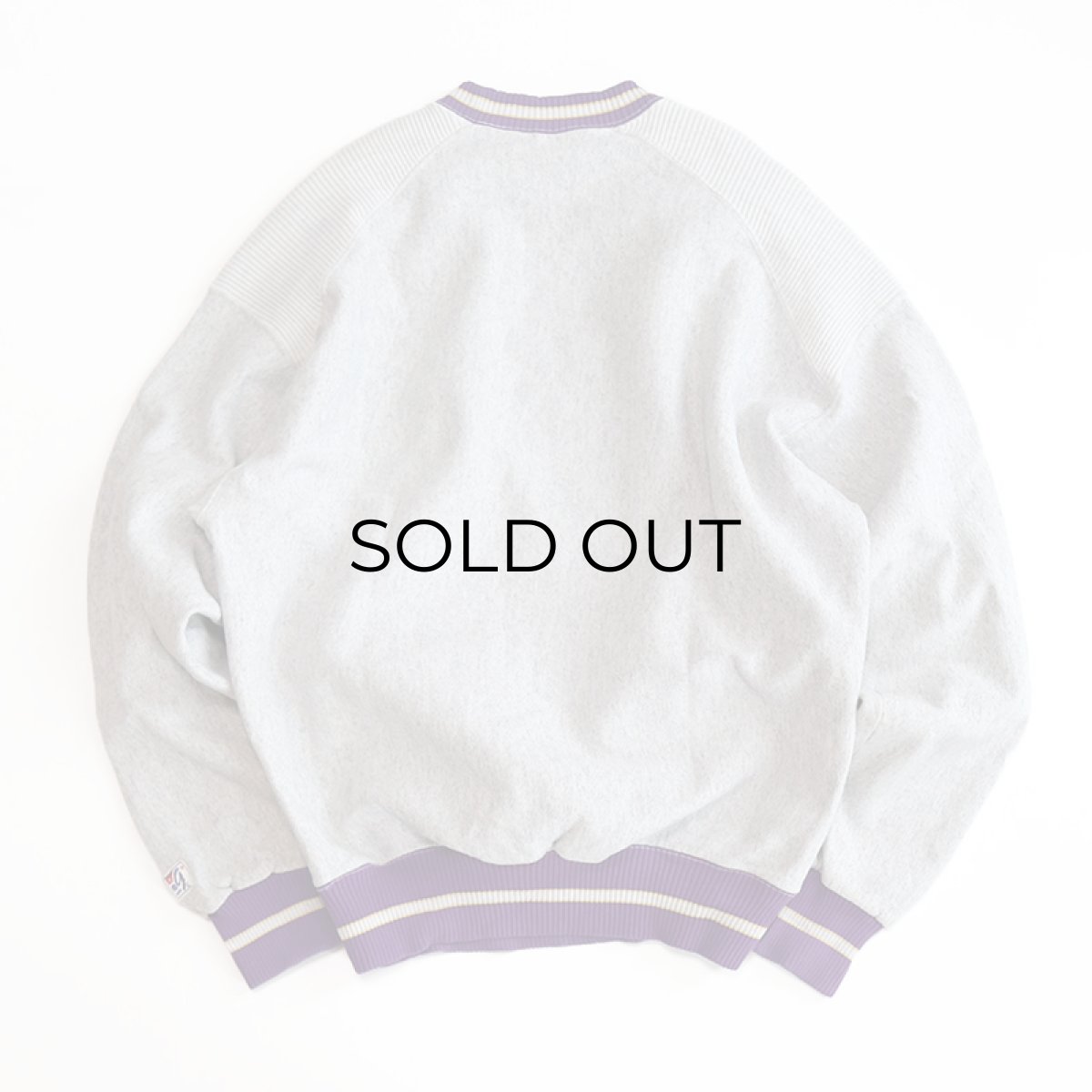 画像2: 80's The Game EMBROIDERED 2-TONE CREW NECK HEAVY SWEAT "Washington" "MADE IN USA" (2)